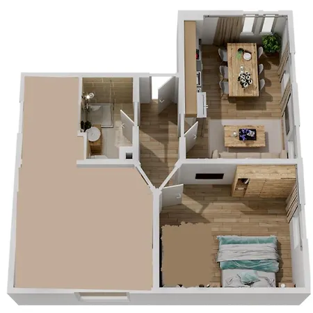 Апартаменты Smart Haus Topas 302 *